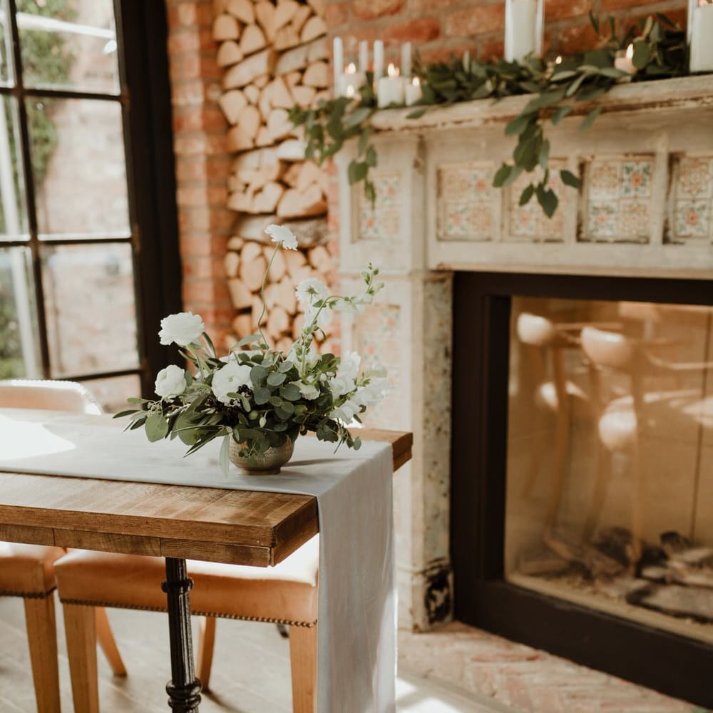 Emma Beaumont Bespoke Bride For A Stylish Intimate Town House Wedding In Cheltenham With Images From The Curries & Florals Ruby And The Wolf