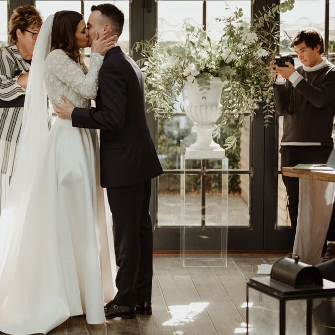 Emma Beaumont Bespoke Bride For A Stylish Intimate Town House Wedding In Cheltenham With Images From The Curries & Florals Ruby And The Wolf
