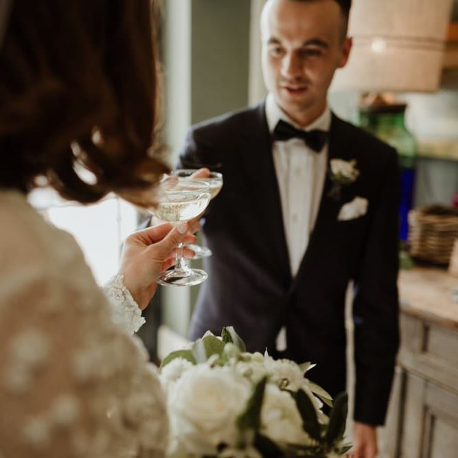 Emma Beaumont Bespoke Bride For A Stylish Intimate Town House Wedding In Cheltenham With Images From The Curries & Florals Ruby And The Wolf