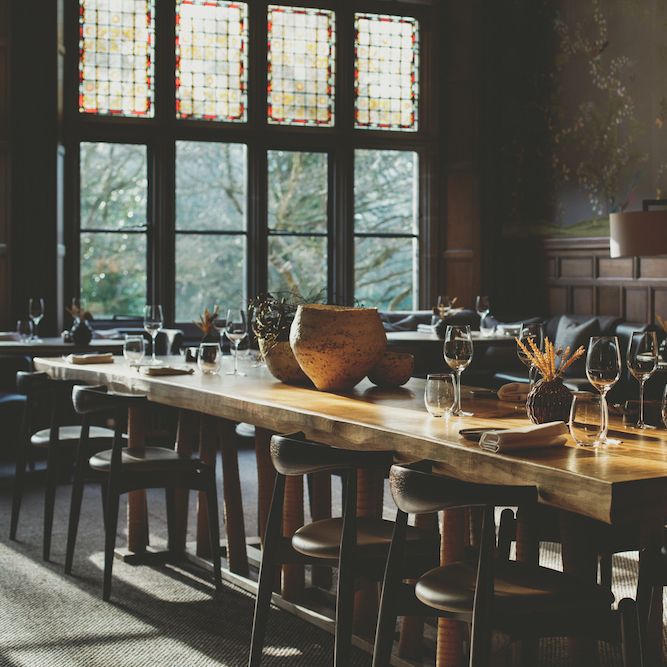 Peel's Restaurant // Wedding Venue For Foodies Hampton Manor Hampton In Arden // Exclusive Use Wedding Venue With Michelin Star Restaurant Food Lovers Wedding
