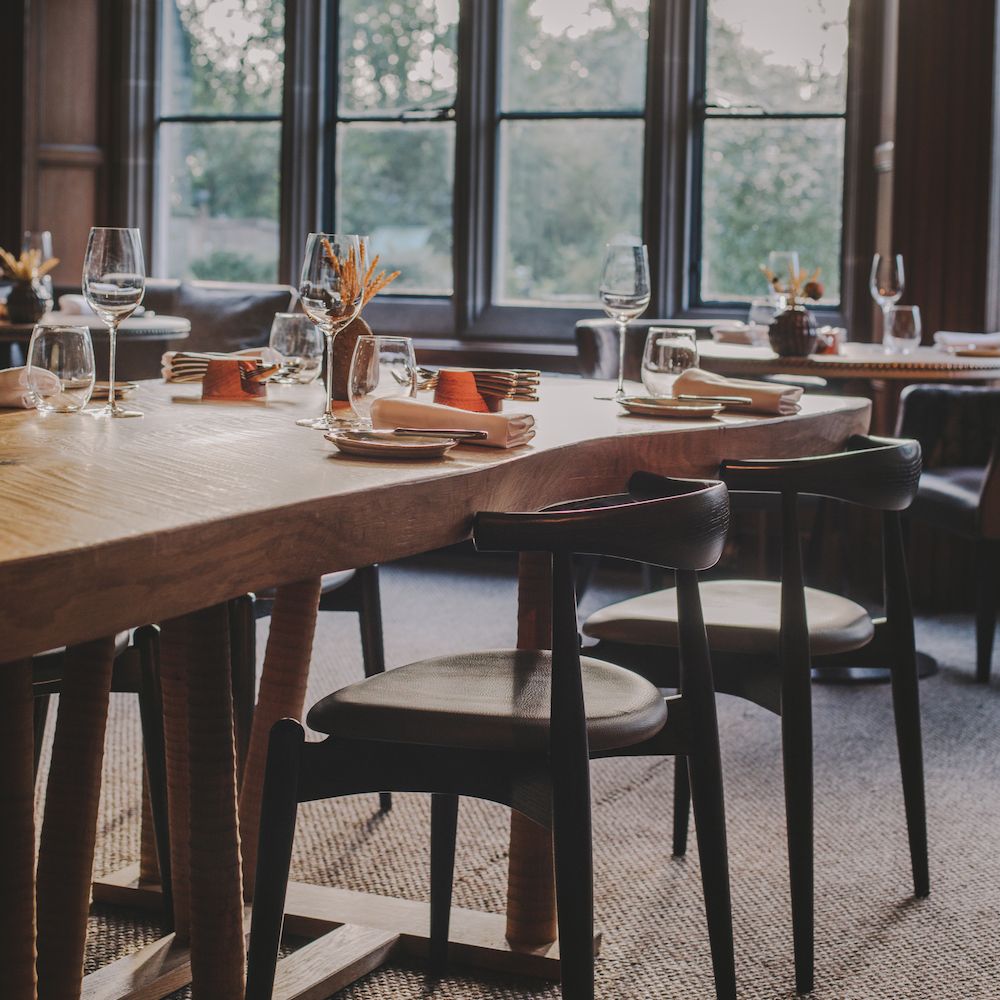 Peel's Restaurant // Wedding Venue For Foodies Hampton Manor Hampton In Arden // Exclusive Use Wedding Venue With Michelin Star Restaurant Food Lovers Wedding