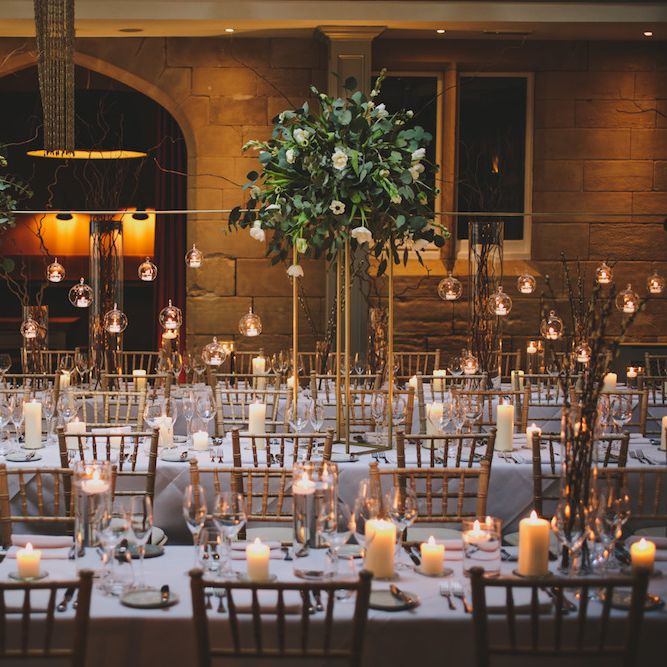 The Courtyard // Wedding Venue For Foodies Hampton Manor Hampton In Arden // Exclusive Use Wedding Venue With Michelin Star Restaurant Food Lovers Wedding