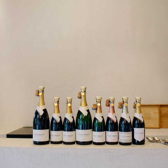 Nyetimber English Sparking Wine // Wedding Venue For Foodies Hampton Manor Hampton In Arden // Exclusive Use Wedding Venue With Michelin Star Restaurant Food Lovers Wedding