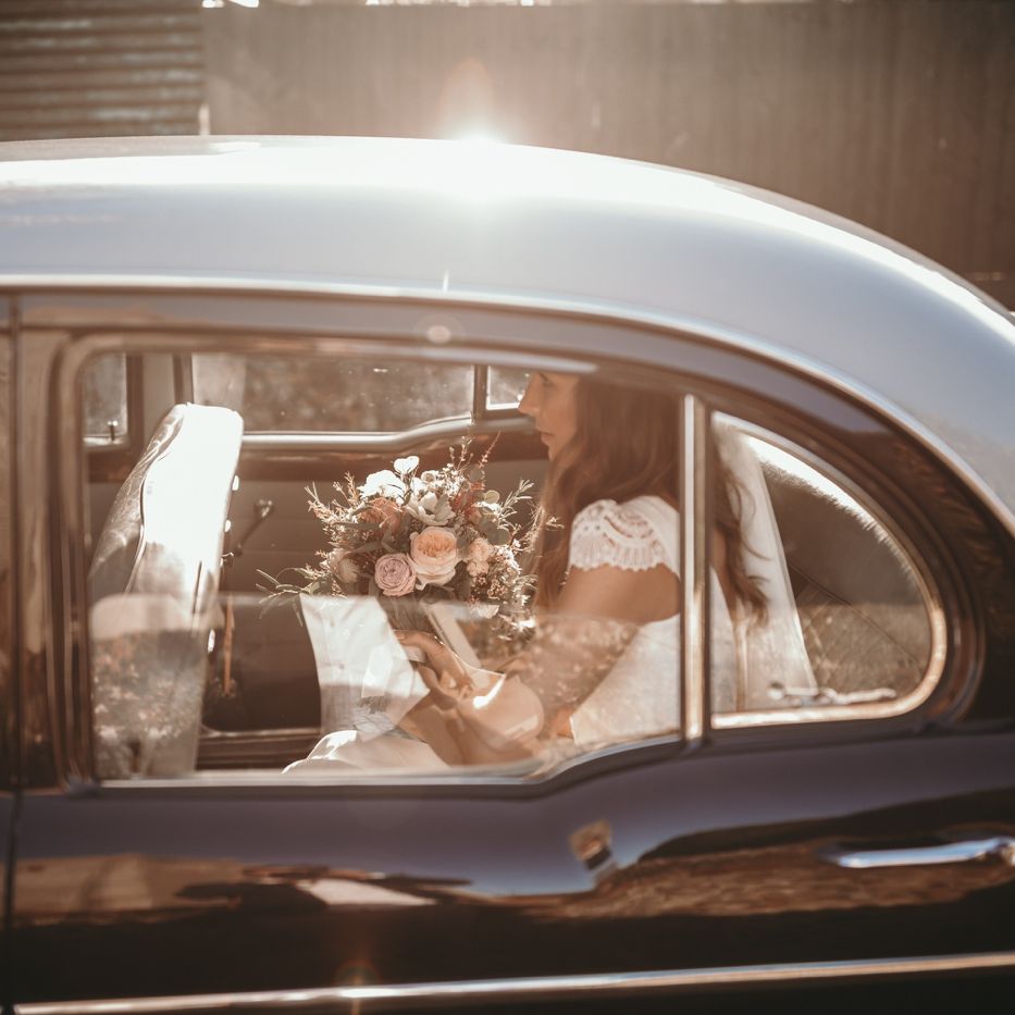 Vintage Wedding Car