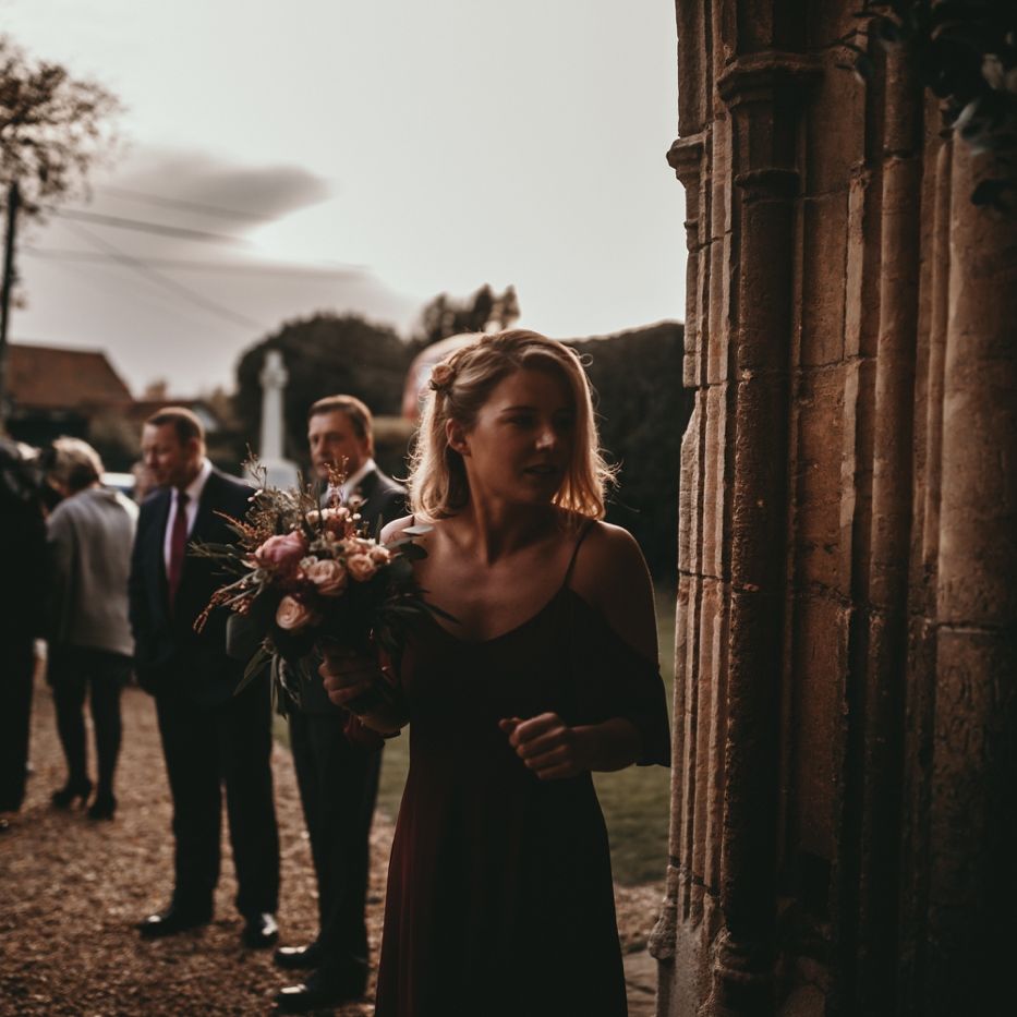 Bridesmaid in Rewritten Dress