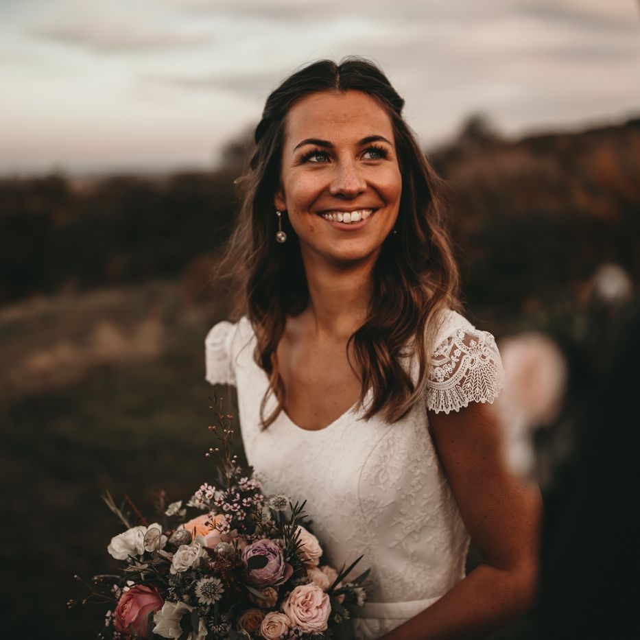 Bride in Laure De Sagazan