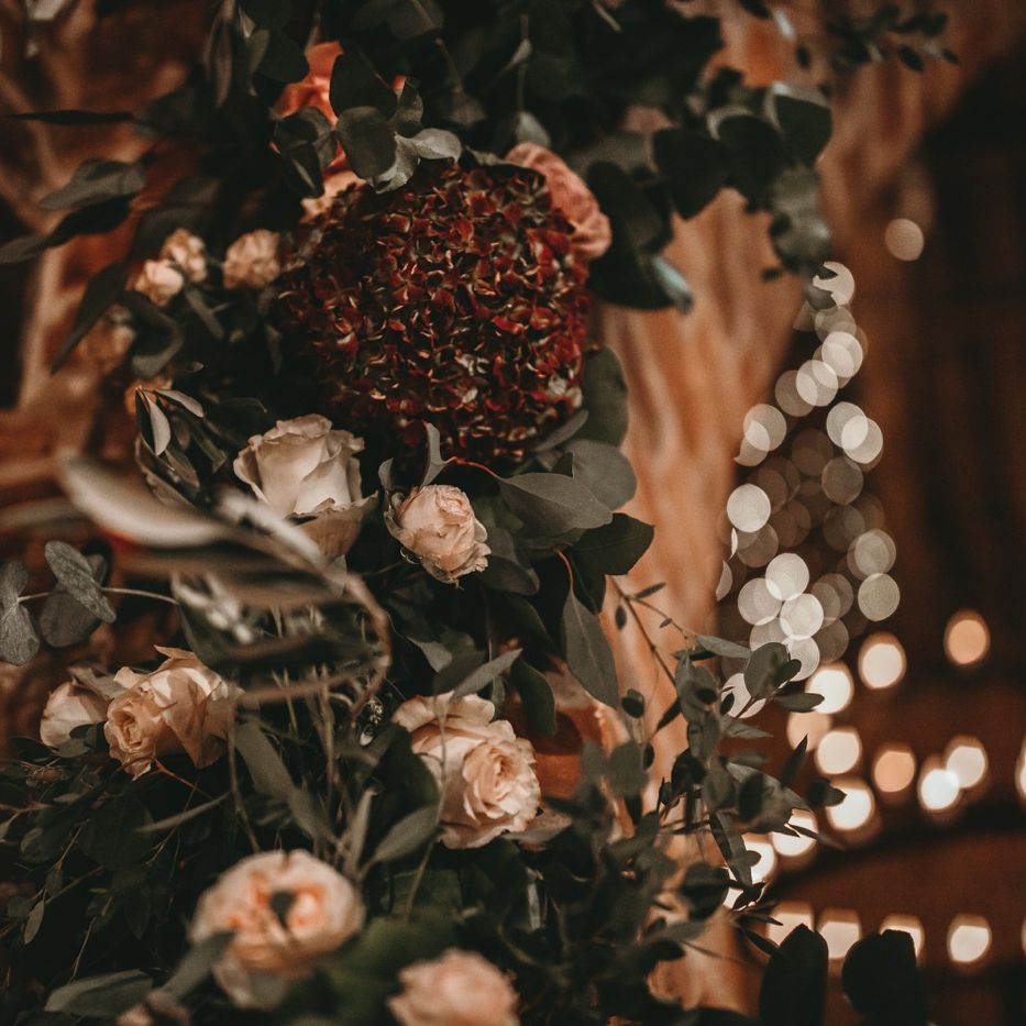 Floral Decor At Wedding