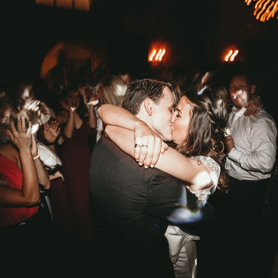 Bride & Groom Dancing