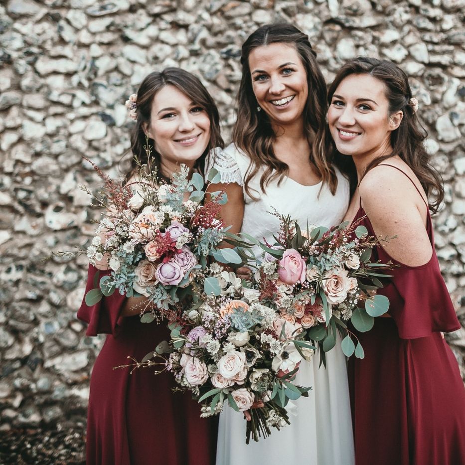 Rewritten Bridesmaids Dresses | Cold Shoulder Bridesmaids Dresses