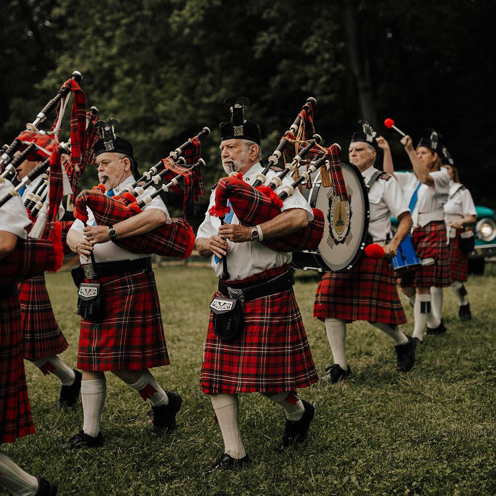 Jenny Yoo Bride For An Outdoor Farm Wedding In Maryland USA With Bridesmaids In Mismatched Dresses & Images From Erin Krespan