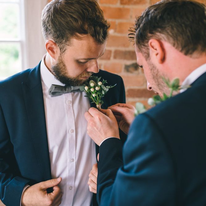 Groom in Slater Jacket by Matt Brown Photography
