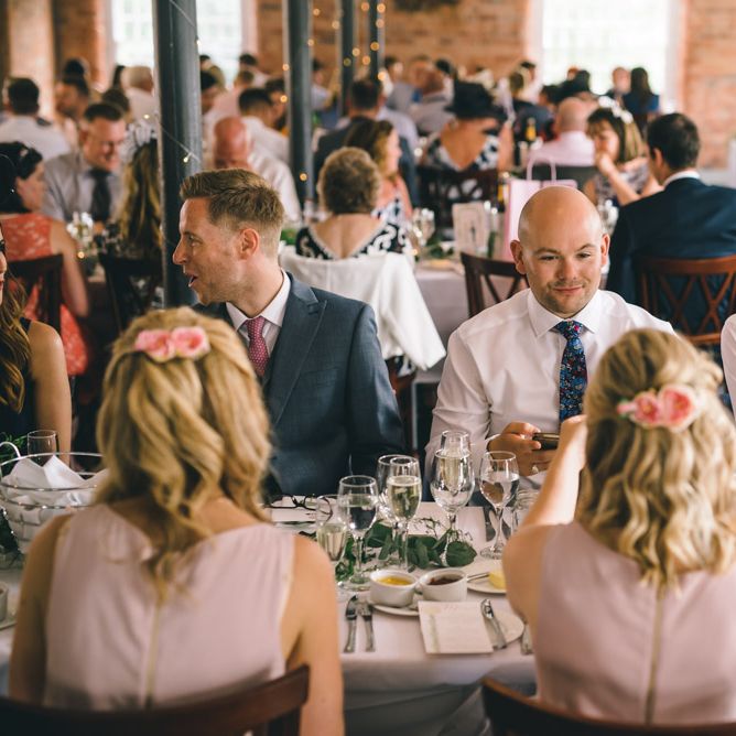 Wedding Reception at The West Mill Derbyshire by Matt Brown Photography