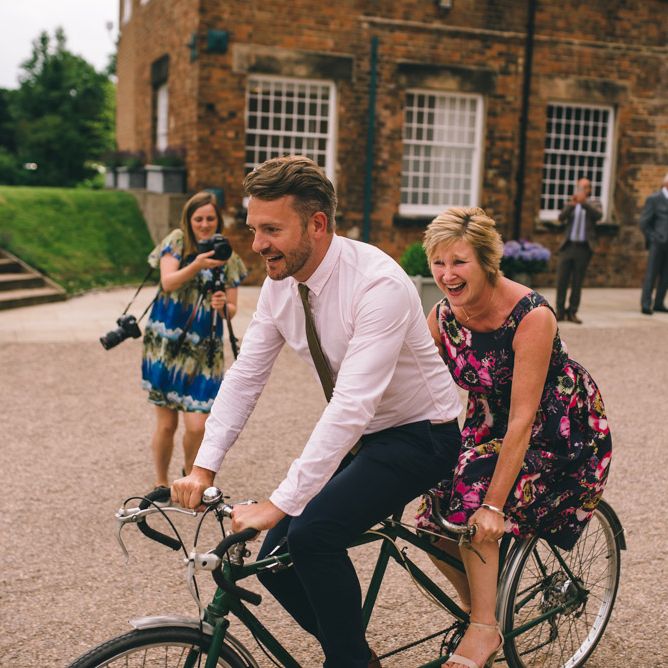 Tandem Bicycle at The West Mill Derbyshire by Matt Brown Photography