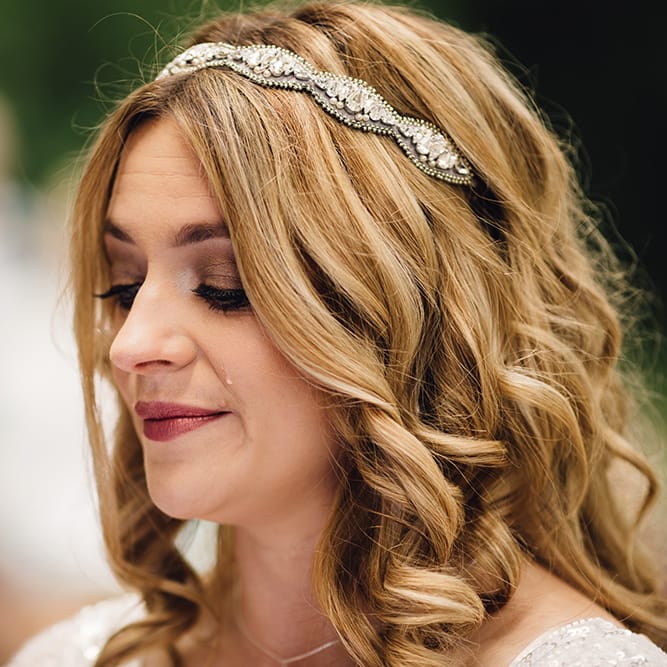 Outdoor Humanist Ceremony Emotional Bride