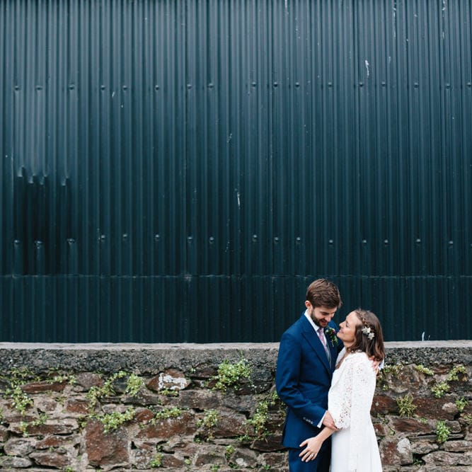 Rime Arodaky Bride For A Rustic Wild Flower Filled Wedding at Anran Devon With Mismatched Bridesmaids Dresses & Images From A Thing Like That Photography