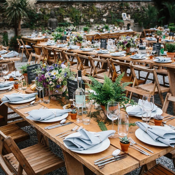 Rime Arodaky Bride For A Rustic Wild Flower Filled Wedding at Anran Devon With Mismatched Bridesmaids Dresses & Images From A Thing Like That Photography