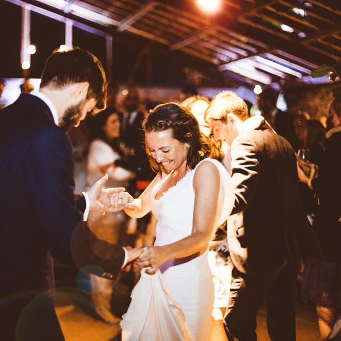 Rime Arodaky Bride For A Rustic Wild Flower Filled Wedding at Anran Devon With Mismatched Bridesmaids Dresses & Images From A Thing Like That Photography