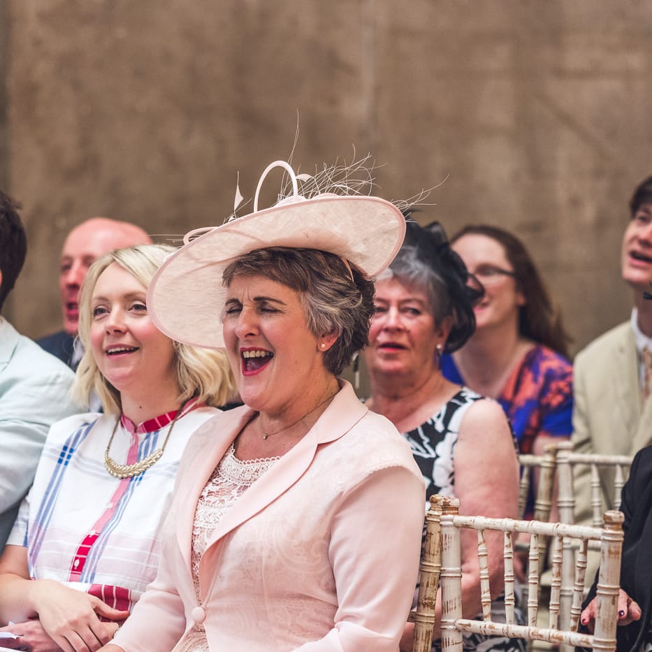 Wedding Ceremony | Wedding Guest | Contemporary City Wedding at People's History Museum & Hope Mill Theatre, Manchester Planned by Alternative Weddings MCR | Babb Photography