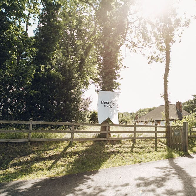 Welcome Sign