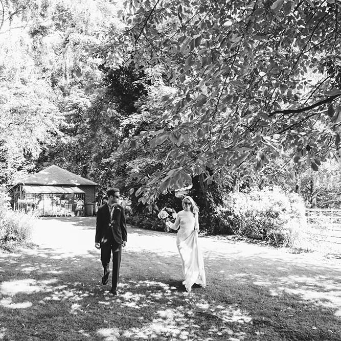 B&W Couple Portrait