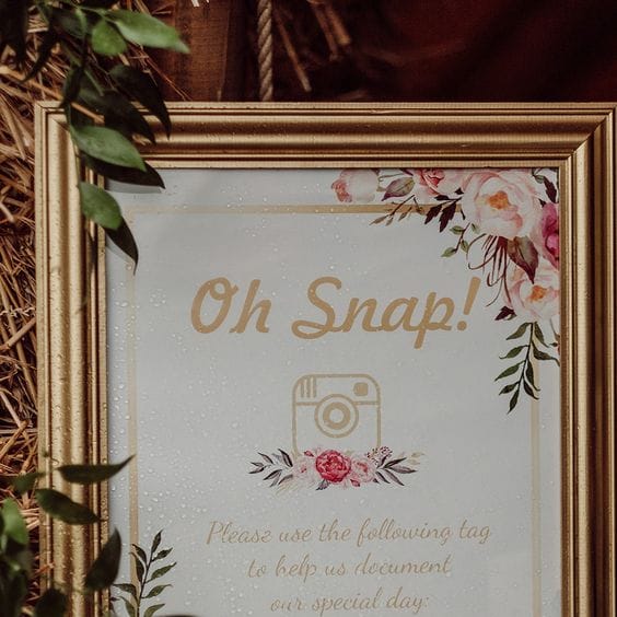 Wedding Hashtag // Using Social Media To Plan Your Wedding