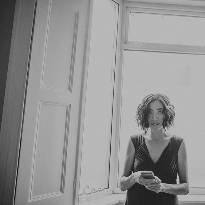 Bridesmaids In Navy Phase Eight Dresses