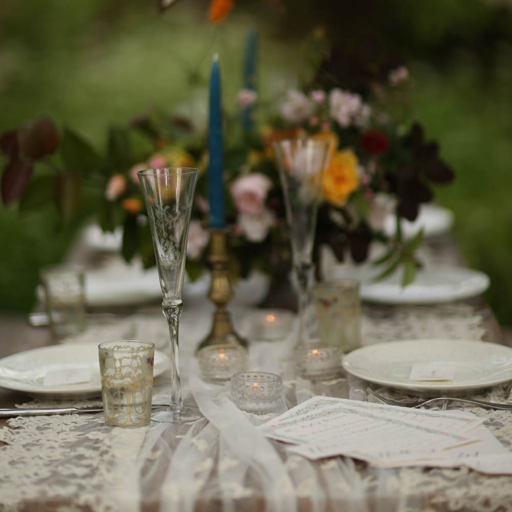 Outdoor Table Scape