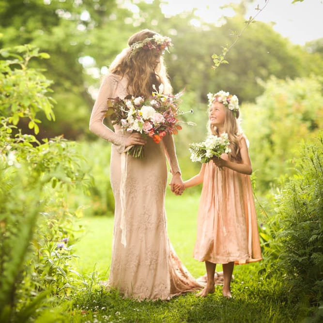 Bride in Pink