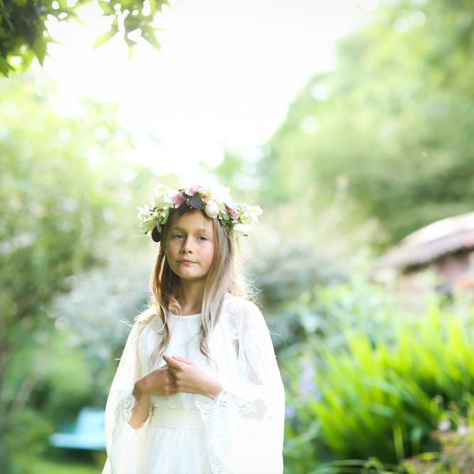 Flower Girl in Wild & Gorgeous Dress