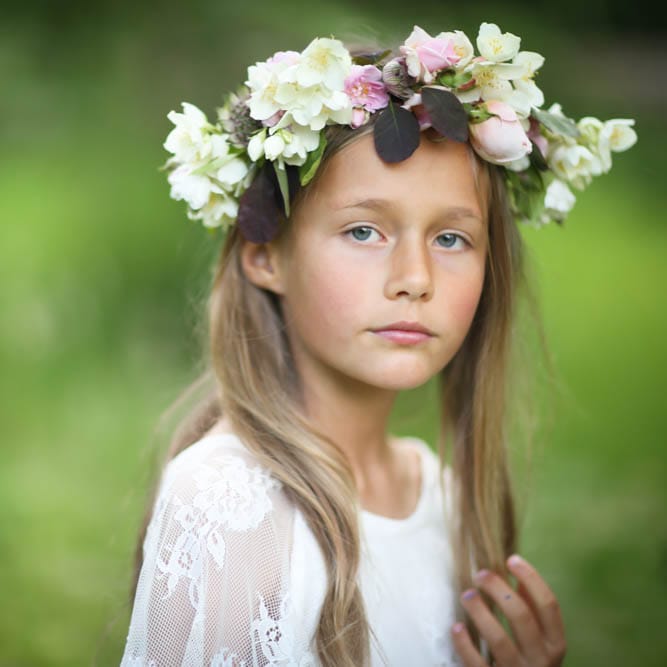 Flower Girl in Wild & Gorgeous Dress