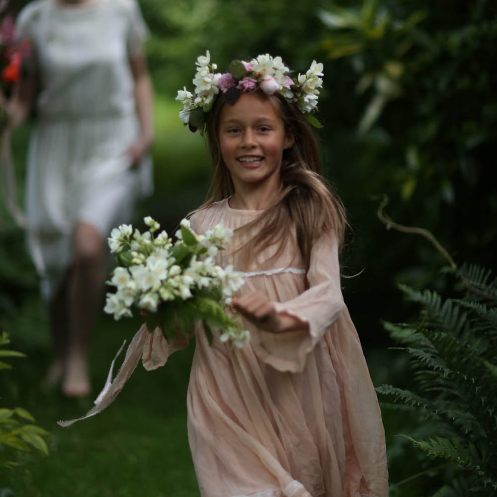 Flower Girl in Wild & Gorgeous Dress