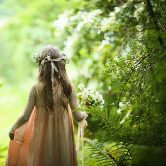 Flower Girl in Wild & Gorgeous Dress