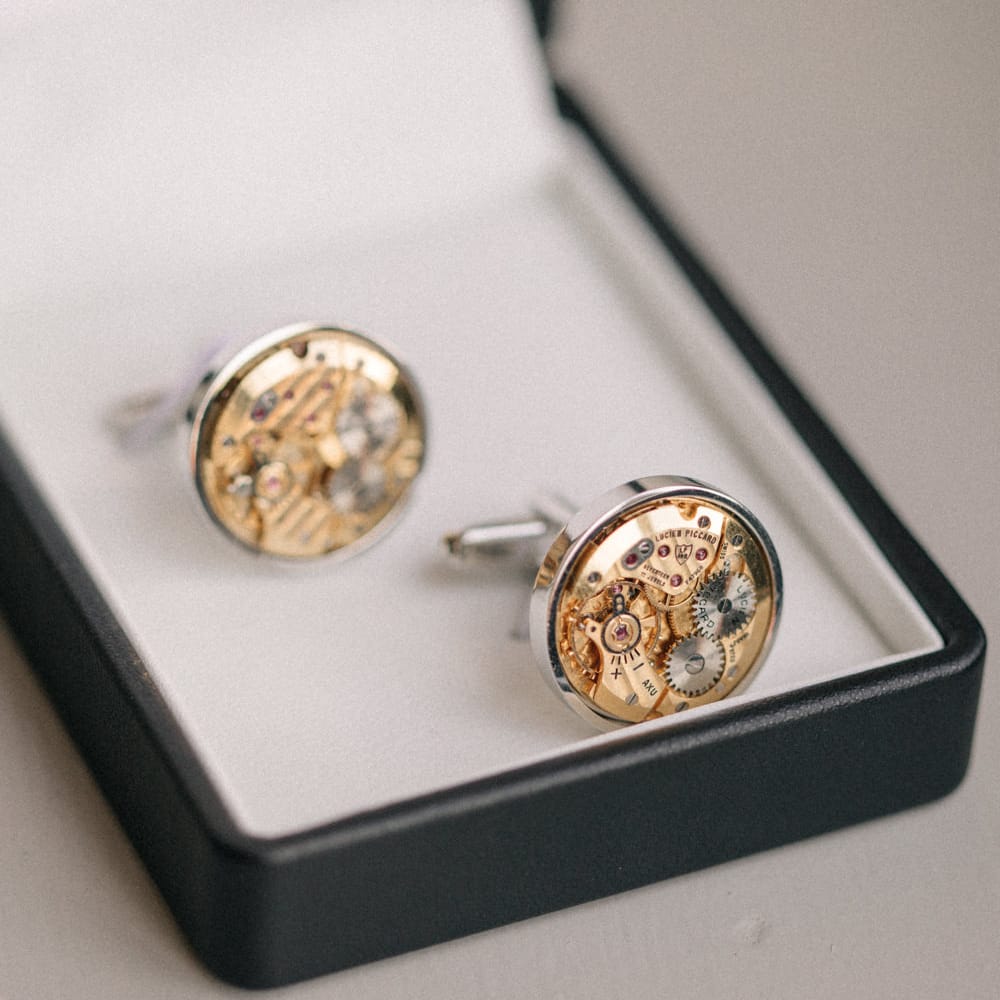 Cufflinks | Elegant, Pastel Wedding at Hedsor House, Buckinghamshire | M & J Photography | Shoot It Yourself Films