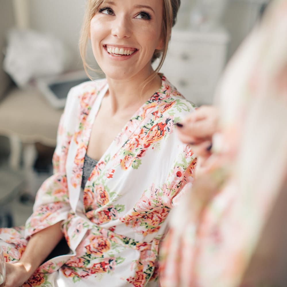Wedding Morning Bridal Preparations | Elegant, Pastel Wedding at Hedsor House, Buckinghamshire | M & J Photography | Shoot It Yourself Films