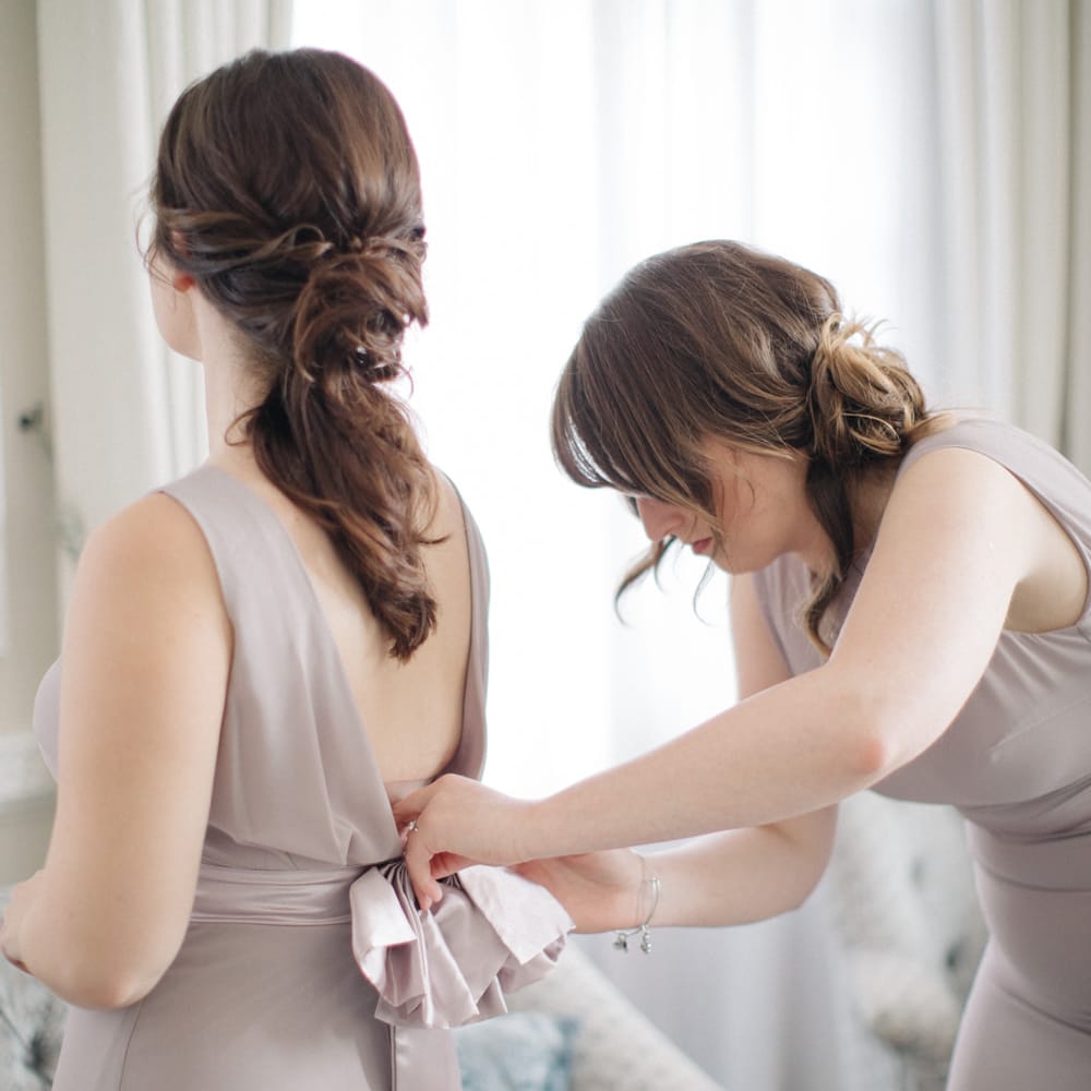 Lavender ASOS Bridesmaid Dresses | Elegant, Pastel Wedding at Hedsor House, Buckinghamshire | M & J Photography | Shoot It Yourself Films