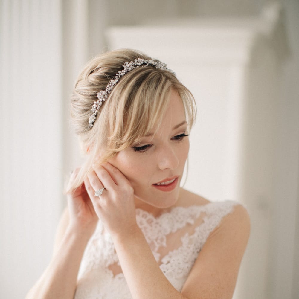 Bride in Pronovias Gown | Elegant, Pastel Wedding at Hedsor House, Buckinghamshire | M & J Photography | Shoot It Yourself Films