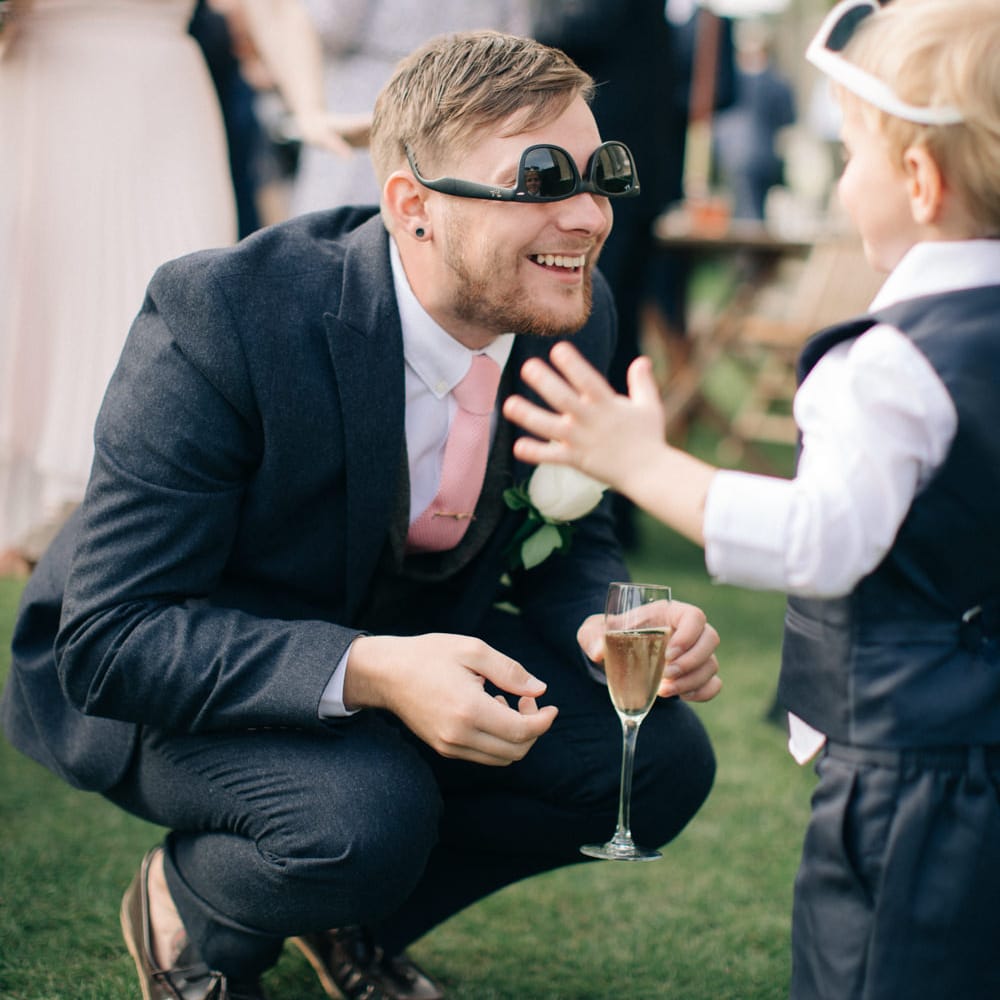 Wedding Guests | Elegant, Pastel Wedding at Hedsor House, Buckinghamshire | M & J Photography | Shoot It Yourself Films