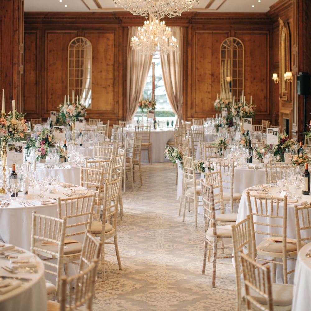 Reception Decor | Elegant, Pastel Wedding at Hedsor House, Buckinghamshire | M & J Photography | Shoot It Yourself Films