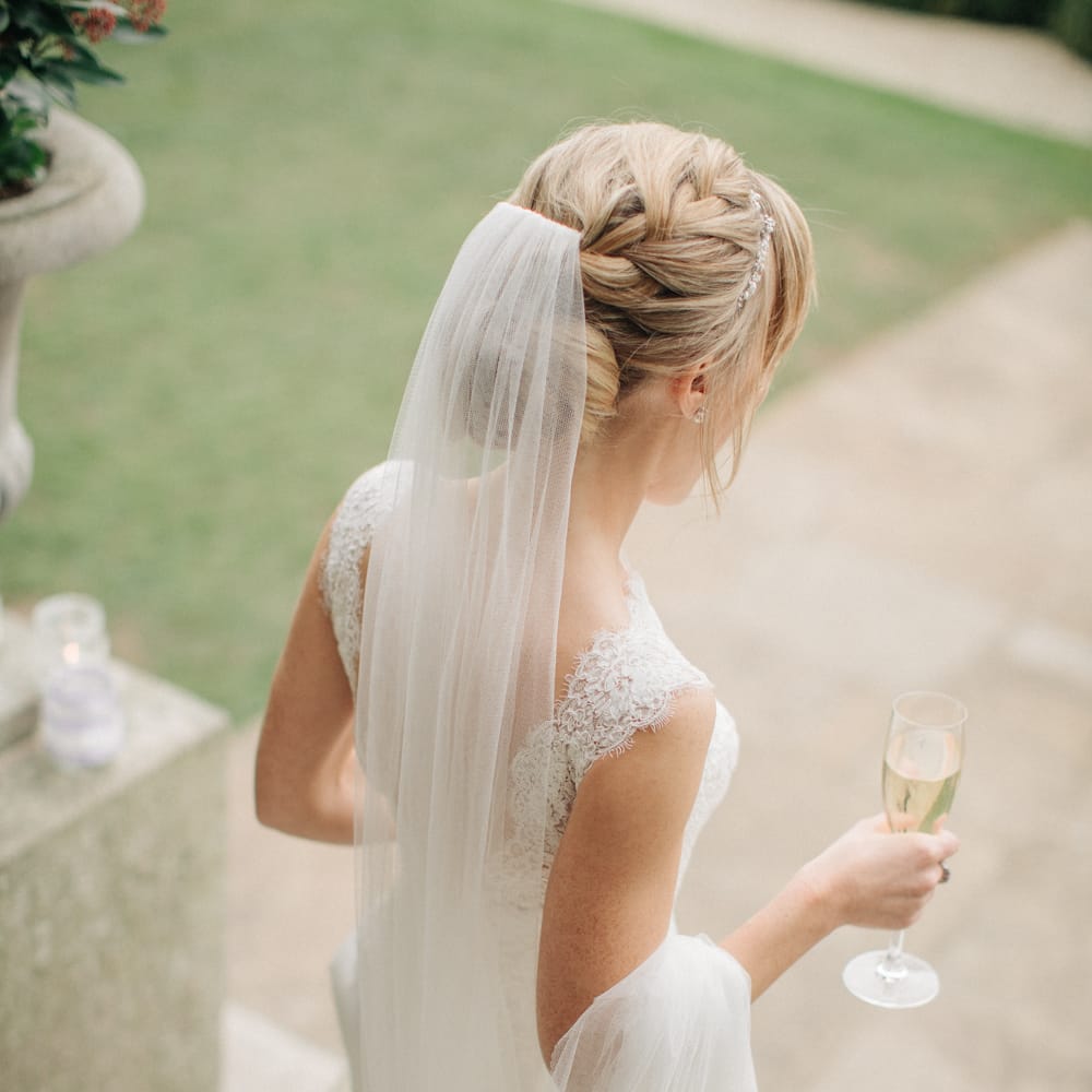 Bride in Pronovias Gown | Elegant, Pastel Wedding at Hedsor House, Buckinghamshire | M & J Photography | Shoot It Yourself Films