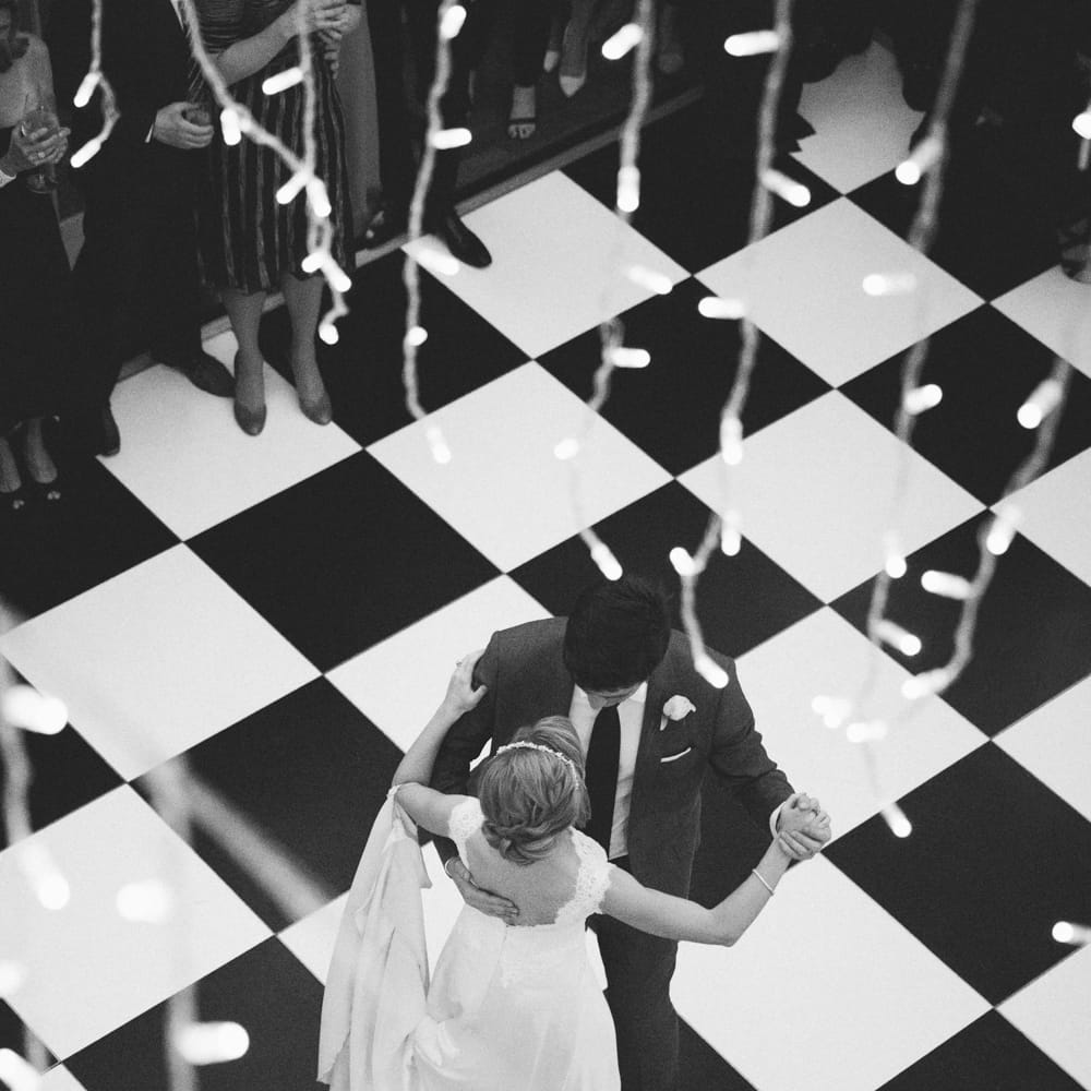 First Dance | Bride in Pronovias Gown | Groom in Navy J.Crew Suit | Elegant, Pastel Wedding at Hedsor House, Buckinghamshire | M & J Photography | Shoot It Yourself Films