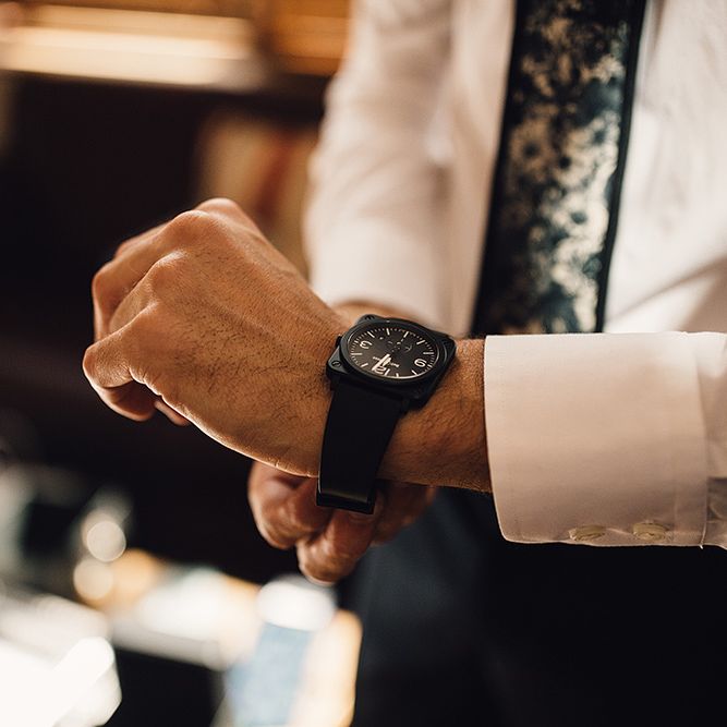 Grooms Wedding Watch Getting Ready