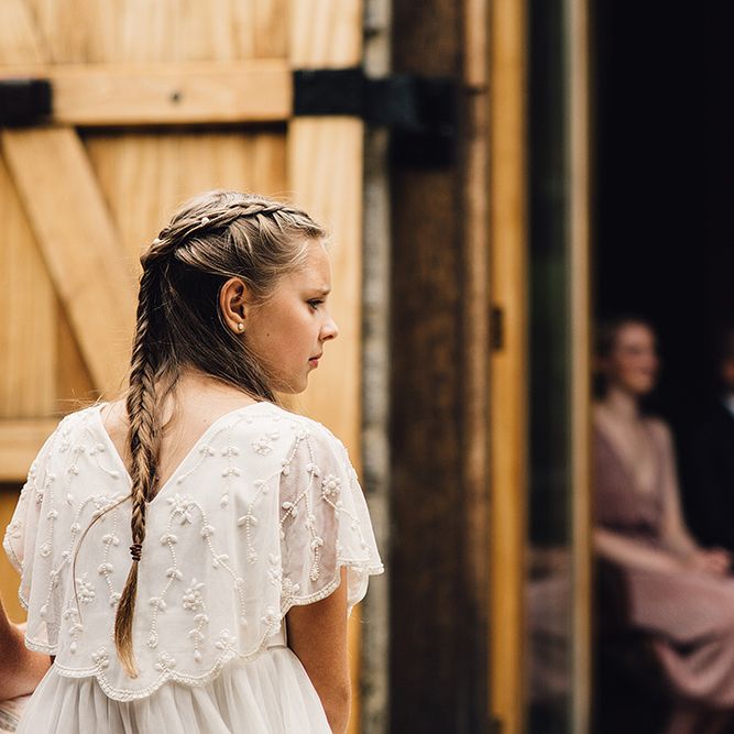 Flower Girl in Monsoon Dress