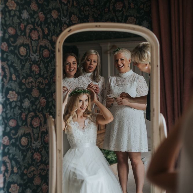 Wedding Morning Bridal Preparations | Classic Wedding at Yeldersley Hall in Derbyshire | Luis Calow Photography