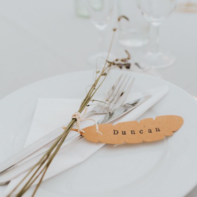 Feather I DO Gesture | Classic Wedding at Yeldersley Hall in Derbyshire | Luis Calow Photography