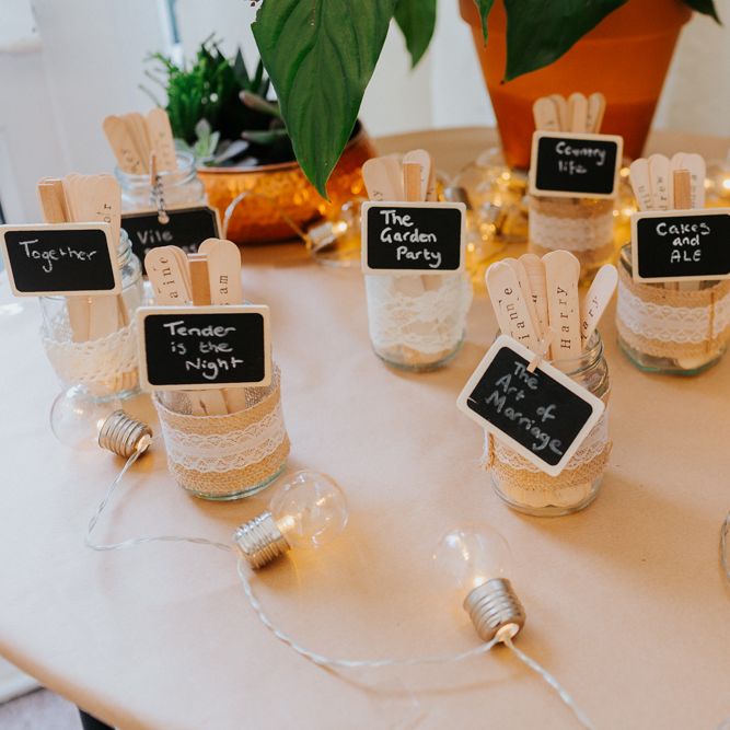 DIY Table Plan | Classic Wedding at Yeldersley Hall in Derbyshire | Luis Calow Photography