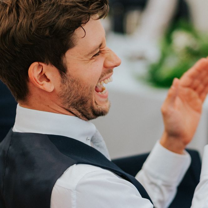 Wedding Reception Speeches | Classic Wedding at Yeldersley Hall in Derbyshire | Luis Calow Photography