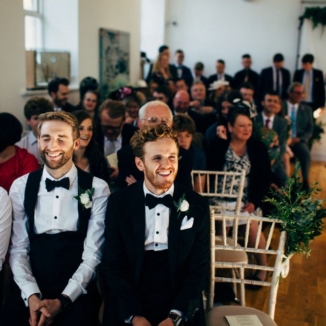 Groomsmen at the Altar