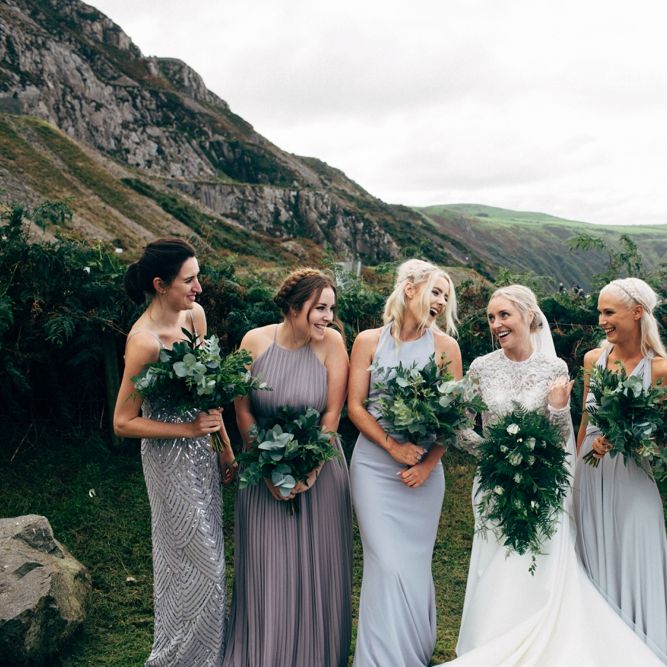 Grey Bridal Party