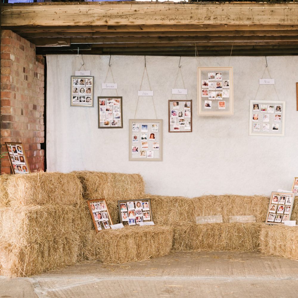 Hay Bale & Baby Pictures Table Plan