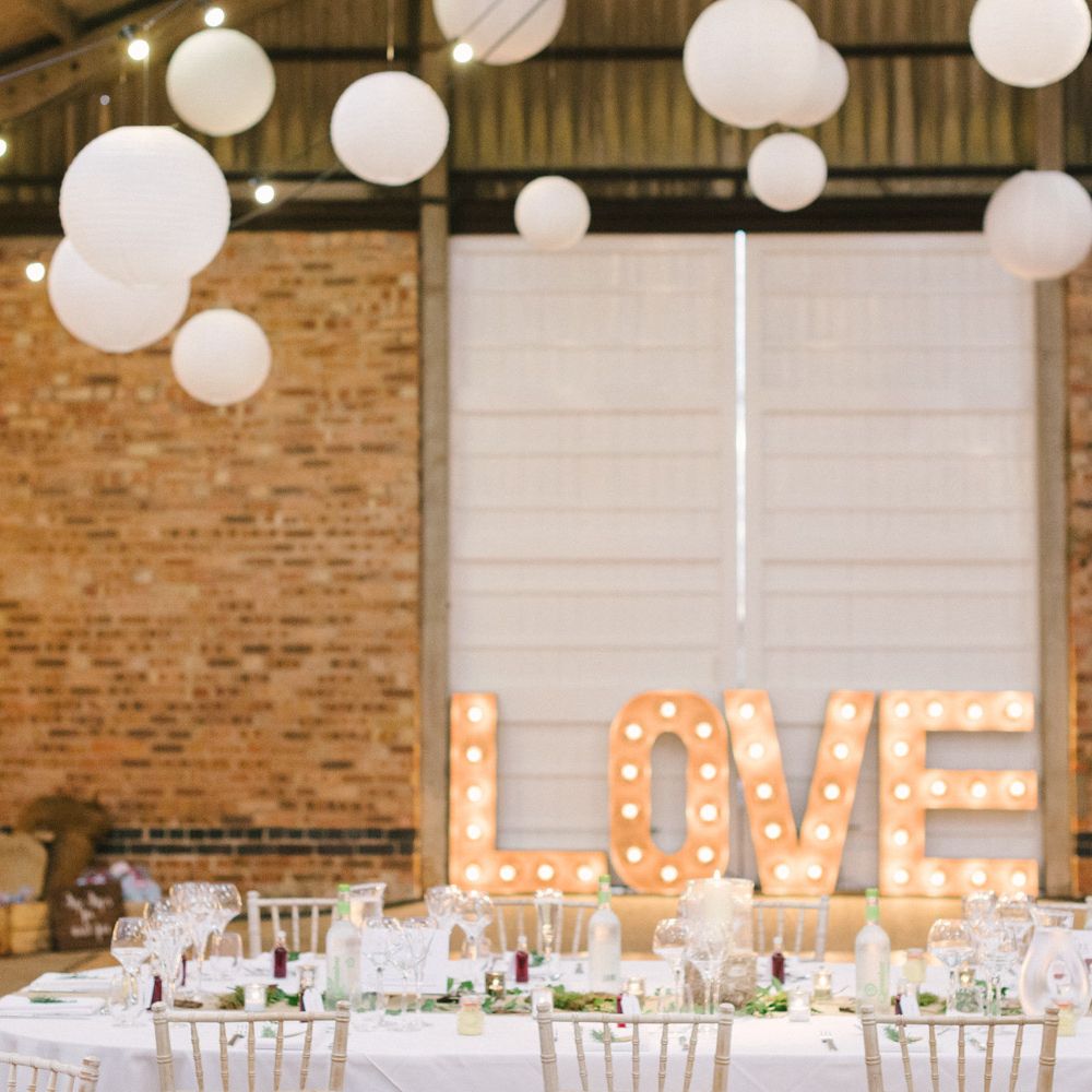 LOVE Light Up Letters